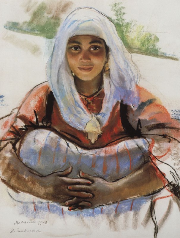 Zinaida Serebriakova, *Illuminated by the Sun.*