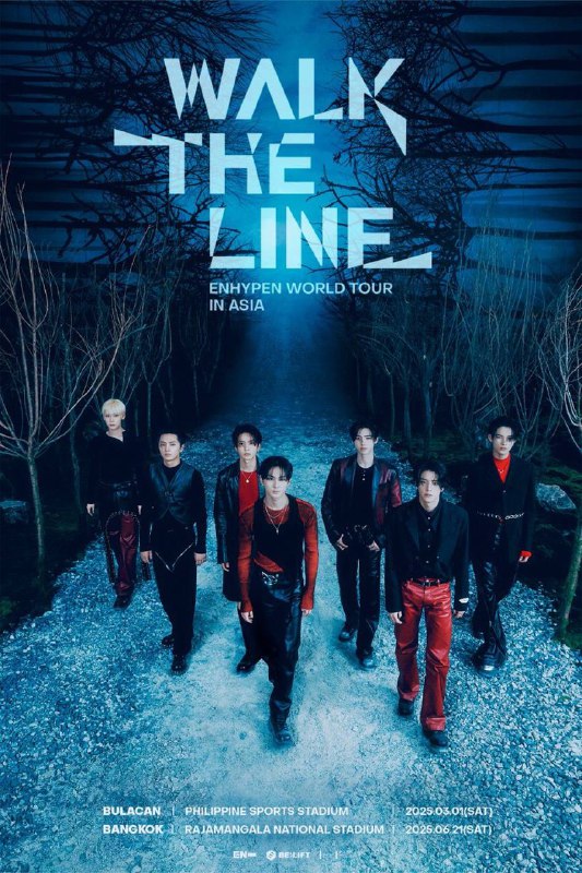 **ENHYPEN WORLD TOUR ‘WALK THE LINE’ …