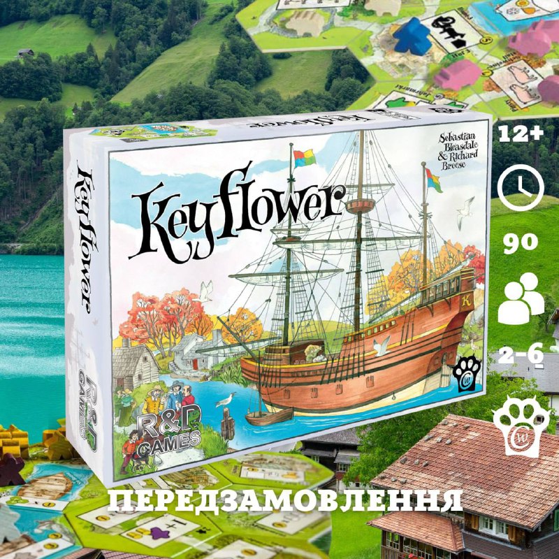 Ловіть **«живу класику»** по передзамовленню. [«Keyflower»](https://woodcat.com.ua/keyflower/) …