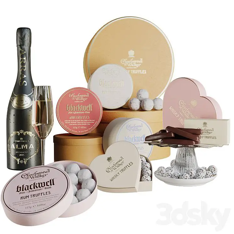 Gift set with sweets and desserts …