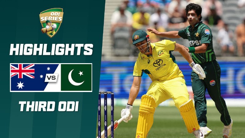 **Australia** *****🇦🇺***** **v Pakistan** *****🇵🇰*******| 3rd …