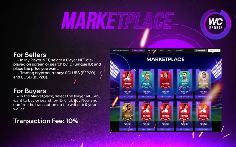 **WorldClubs Marketplace Feature*****📣***