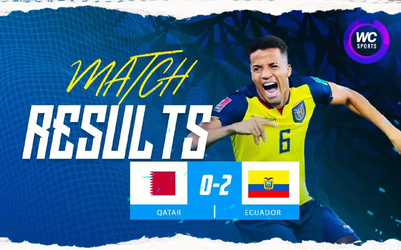 ***🏆*****Winners Announcement: Ecuador** **2 - 0** …