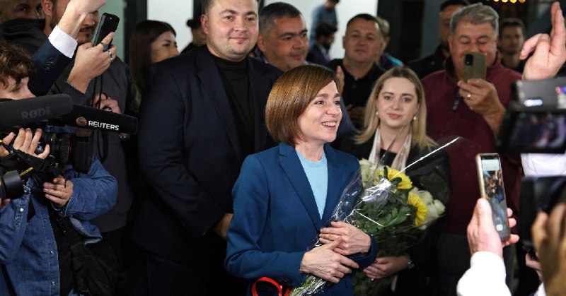 **Moldova's Sandu takes lead in election …