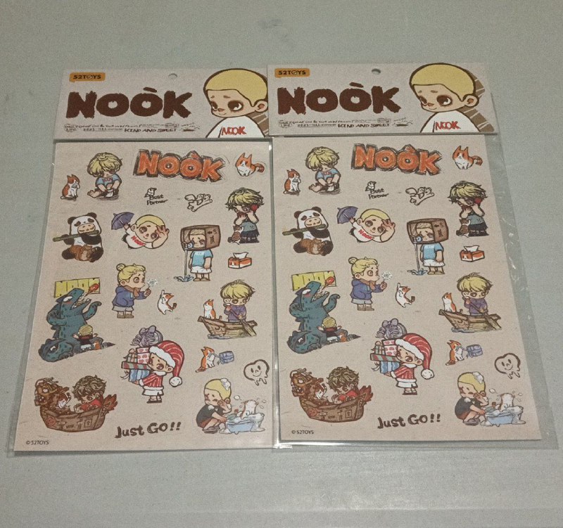 Nook Sticker sheet