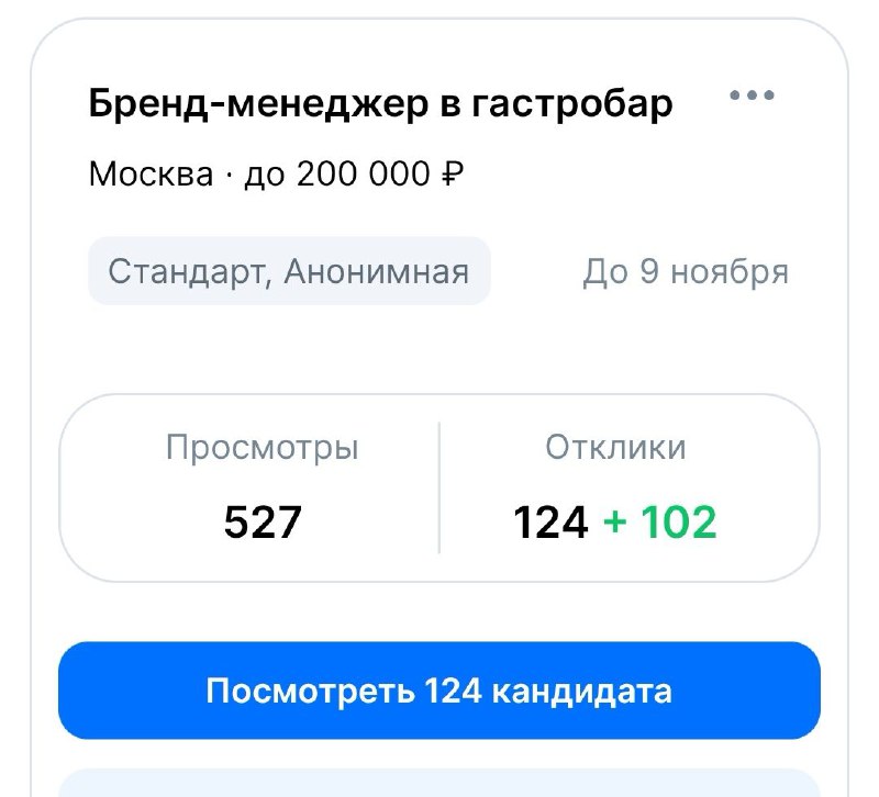 **HR точно не такой как был …