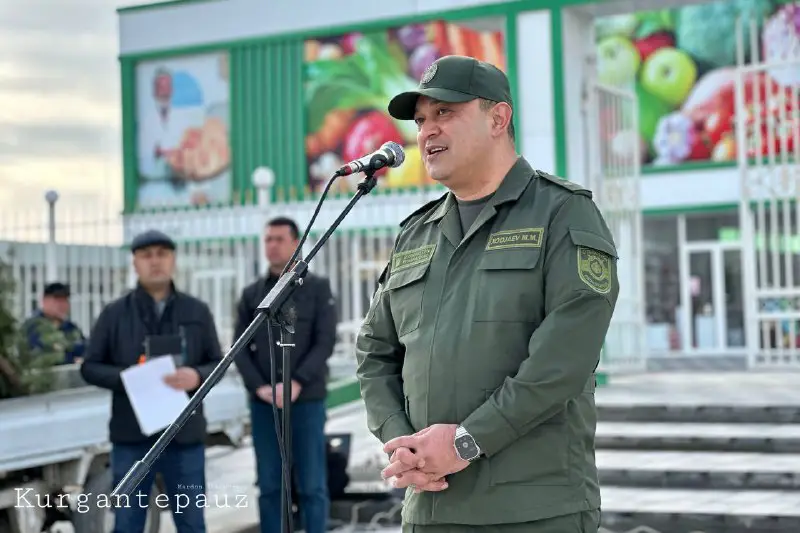 Viloyat prokurori Marufxon Xodjayev tumanimizda tashkil …