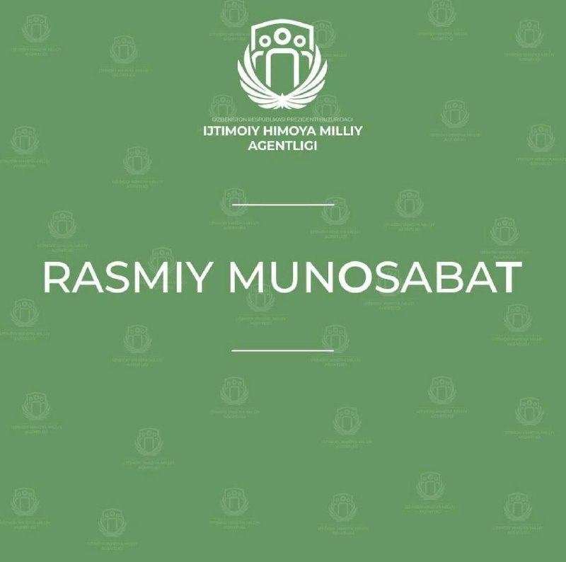 **Rasmiy munosabat**