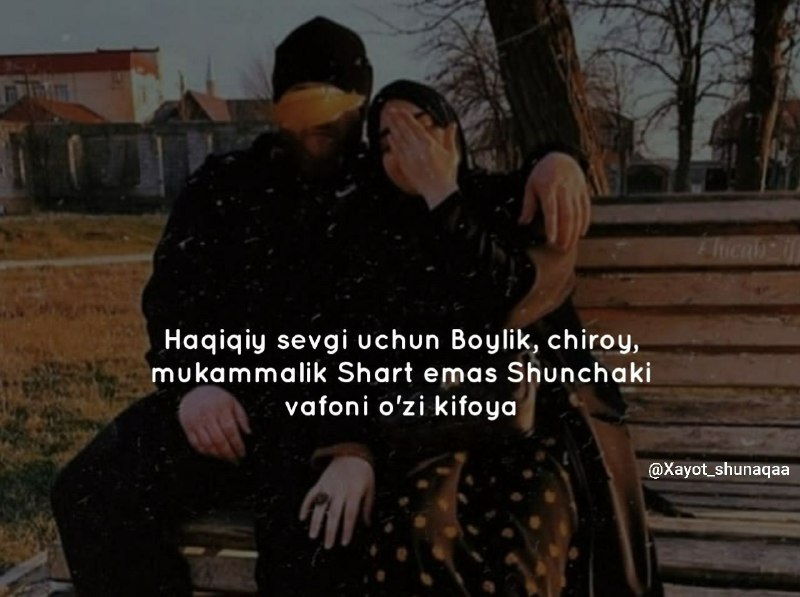 Haqiqiy sevgi uchun Boylik, chiroy, mukammalik …