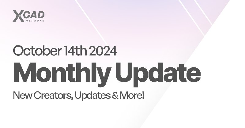 Our first monthly update! Take a …