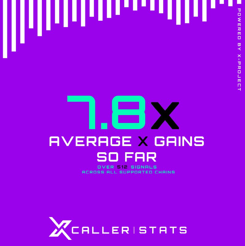 **XCALLER-STATS:** *****🚀***** **7.8x Average Gains Across …