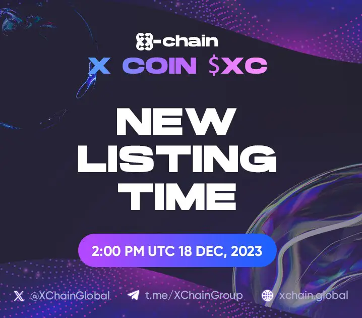 ***📢*** **Big News: X Coin** **$XC** **Listing Time Update!** ***🚀***