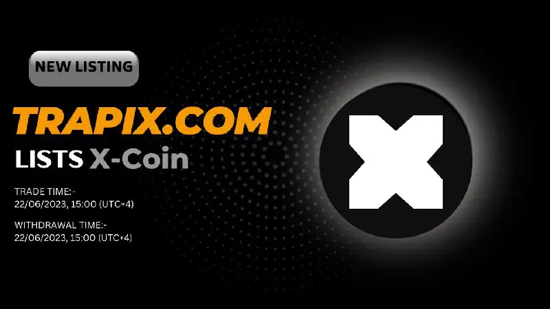 **First CEX listing for X-Coin!**