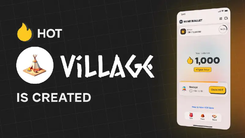 ‍***🔥*** Village **"Hot miners"** created by …