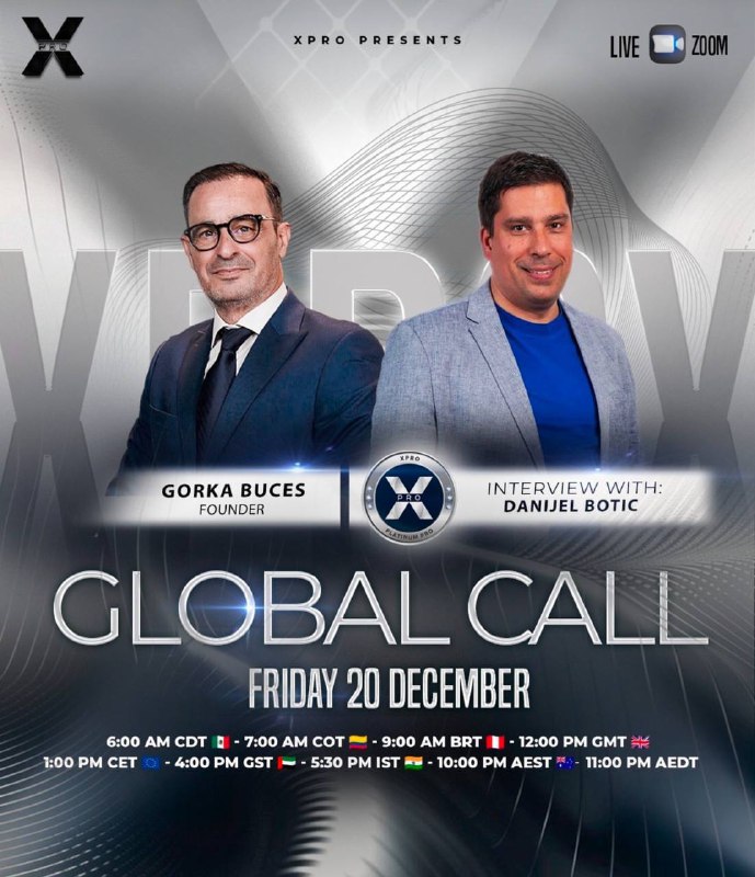 ***🗓️*** **NEXT GLOBAL CALL: December 20!**