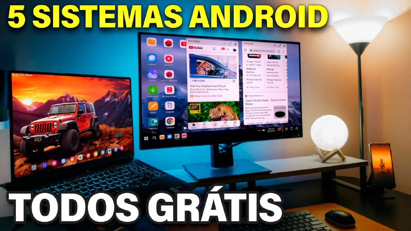 5 Sistemas Android leves pra Instalar …