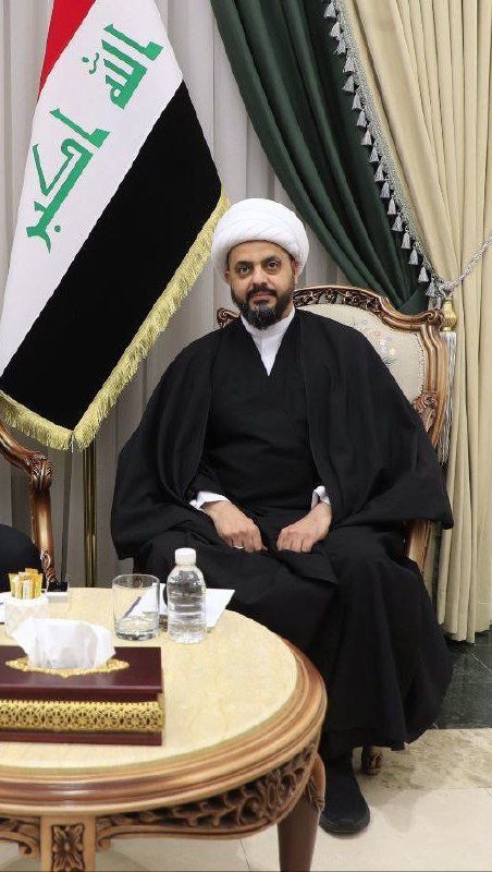 **سماحة الشيخ القائد قيس الخزعلي***✌️***