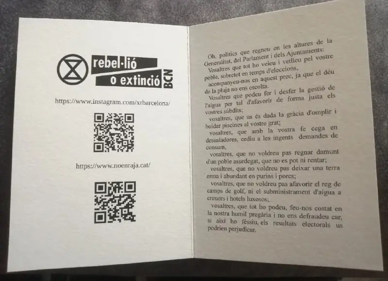 XR BCN | eXtinction Rebellion Barcelona