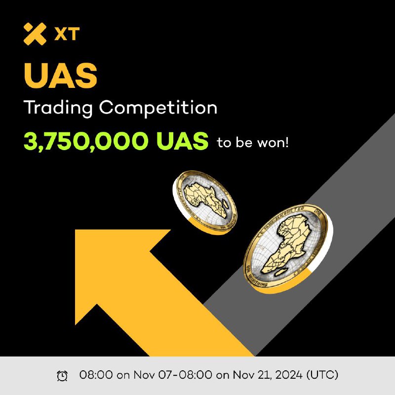 ***🎉*** [#UAS](?q=%23UAS) Trading Competition: 3,750,000 UAS …