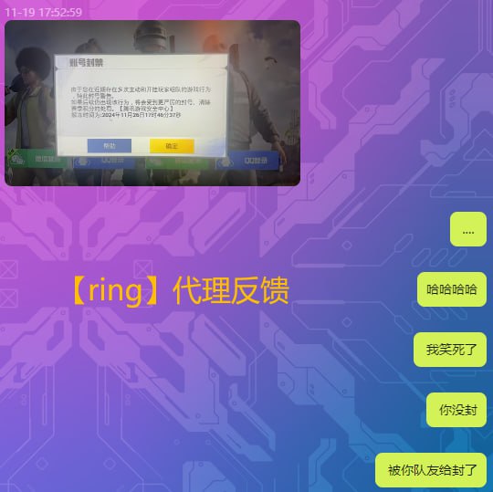 代理反馈【ring】高清PC模拟器漏打预判