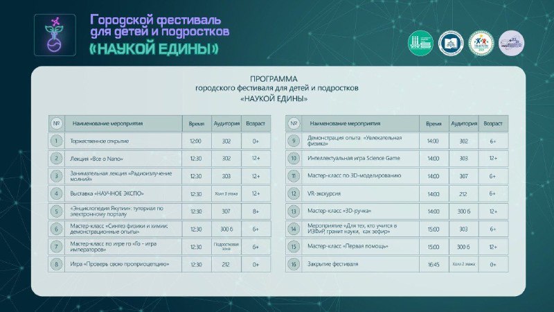 **16 ноября в 12:00 посетите городской …