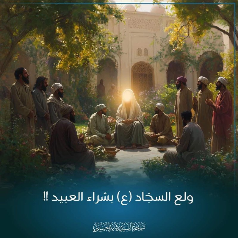 يُنقل أنَّ إمامنا السجاد (ع) كان …