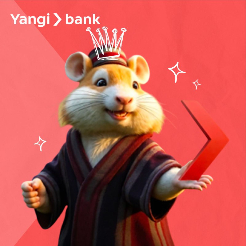 ***⭐️*** **Yangi bank Х Hamster Kombat!**