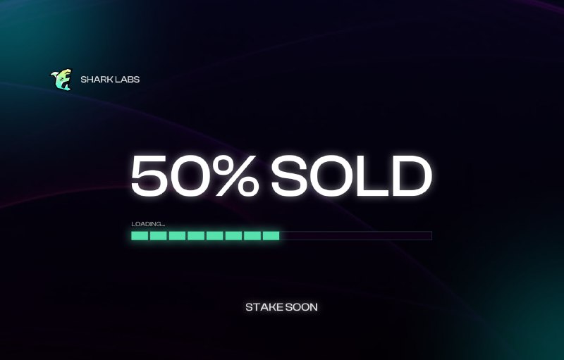 **50% of presale already SOLD**