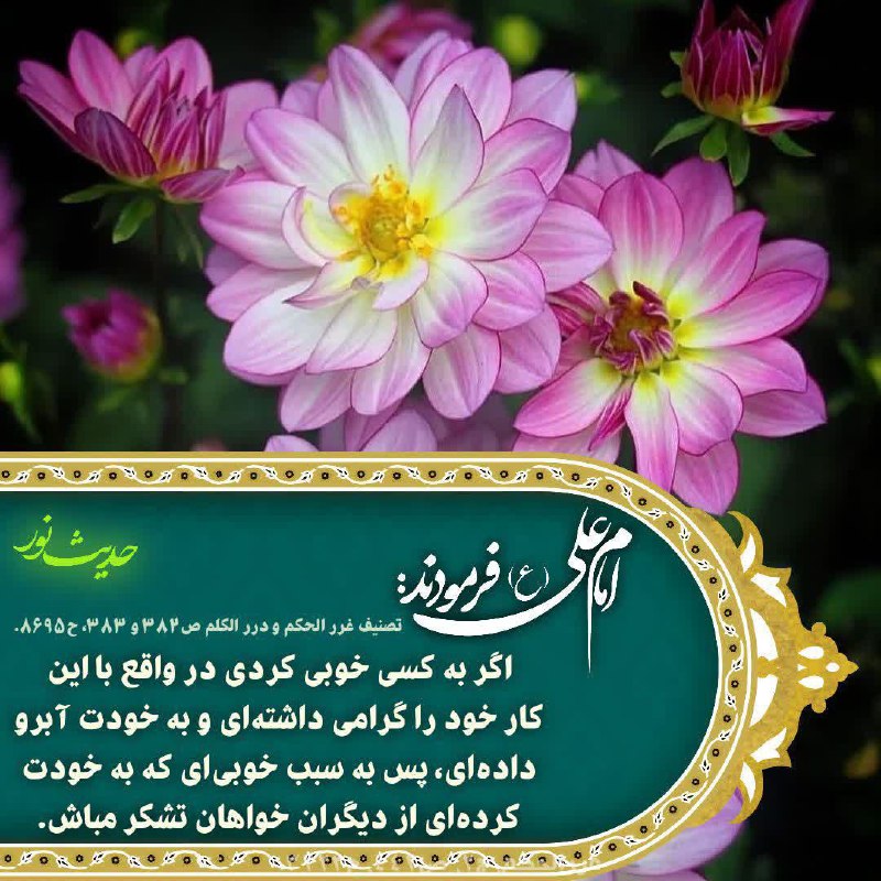 ***?*** حضرت امیرالمومنین علی علیه السلام: