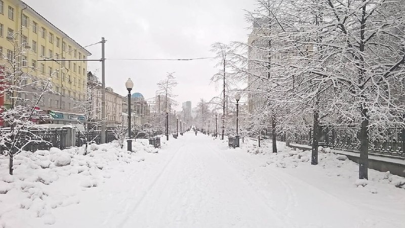 На второй неделе ноября снег окутает …