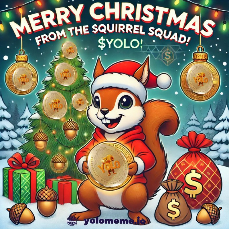 **Merry Christmas from the Squirrel Squad! …