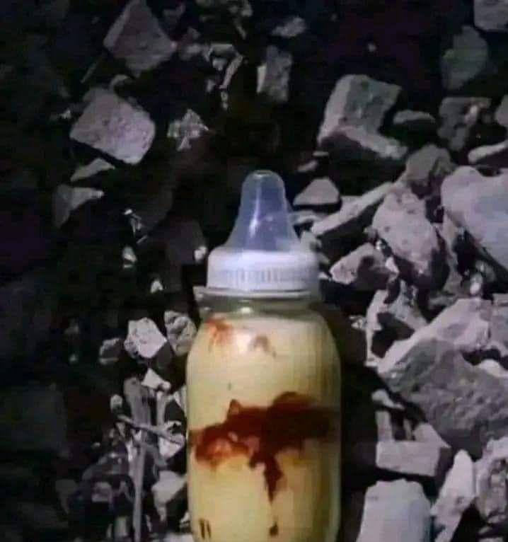 ***كيف لرضيع ان ينسى قاتل اباه …