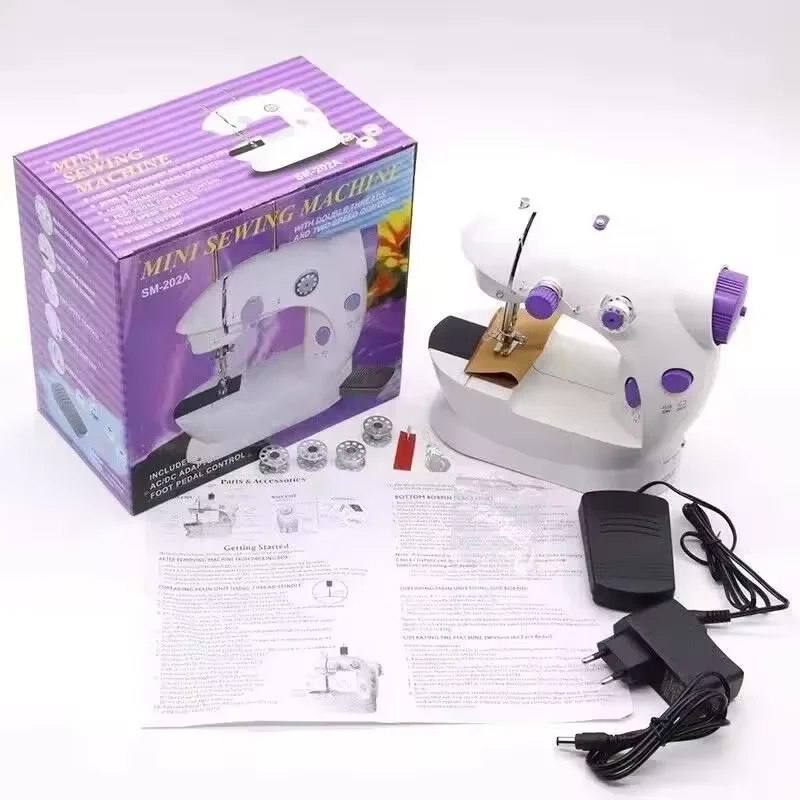 Small portable electric sewing machine, household …