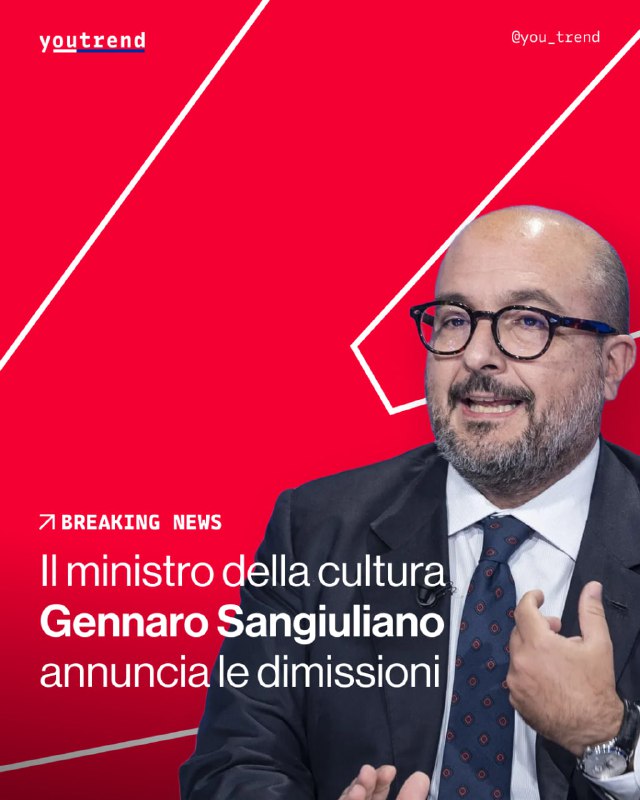 ***🔴*** BREAKING: il ministro della cultura …