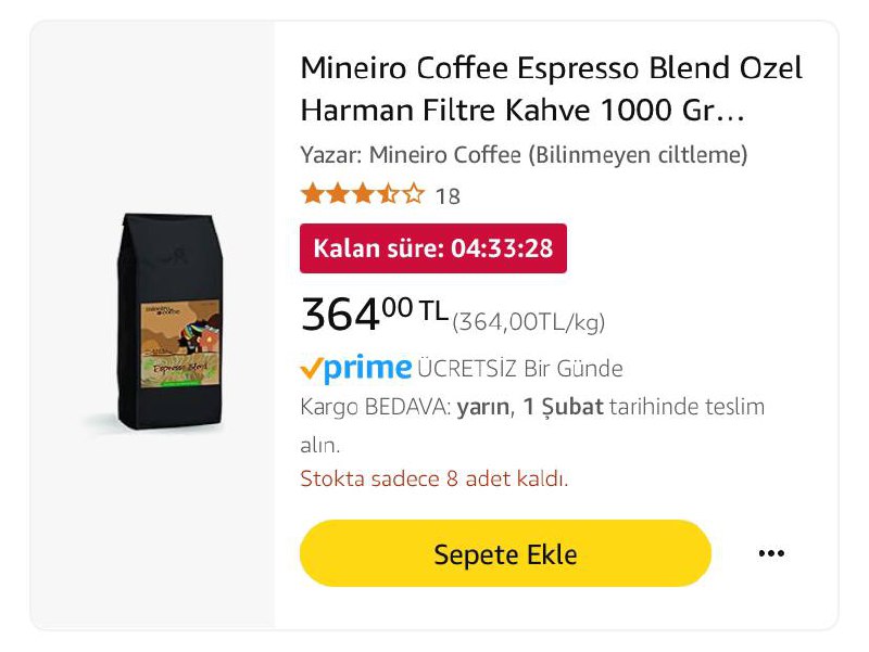 ***🔥*** Mineiro Coffee Espresso Blend Ozel …