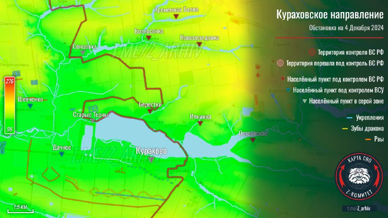 Z комитет + карта СВО