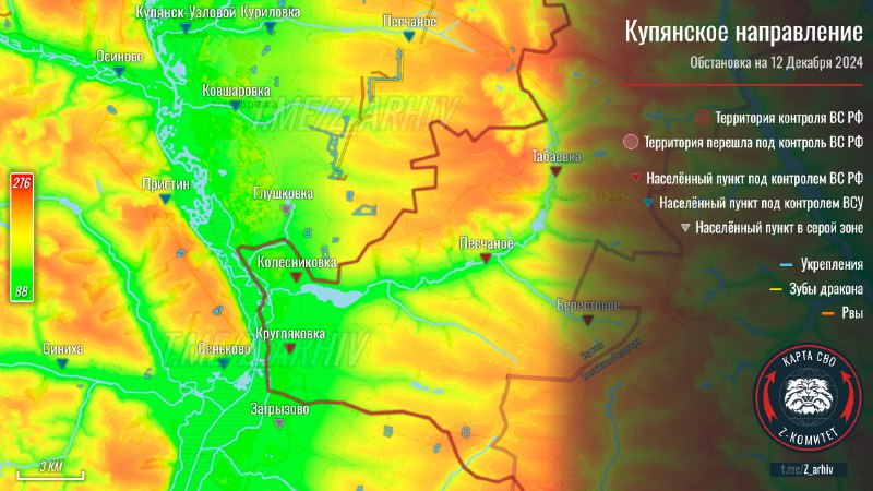 Z комитет + карта СВО