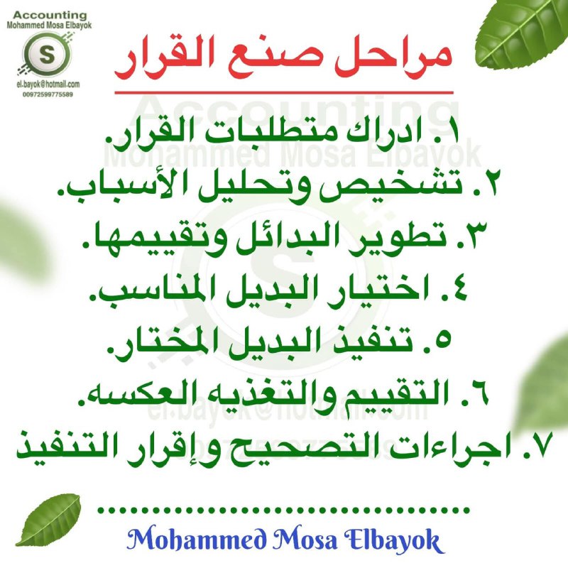 الاستاذة زينب الحميري: قسم المحاسبة