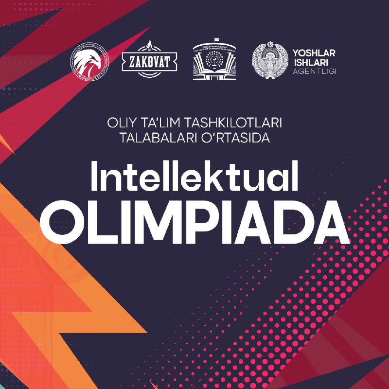 ***📝*** **OTM talabalari o‘rtasidagi Intellektual olimpiada …