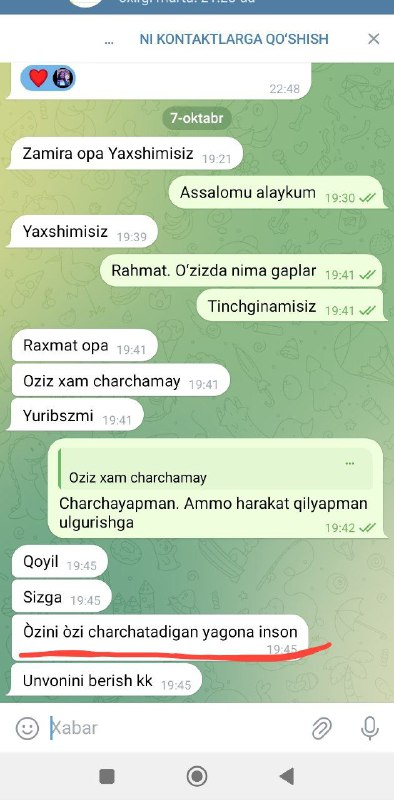 Yangi unvon bilan taqdirlandim***🤦‍♀***