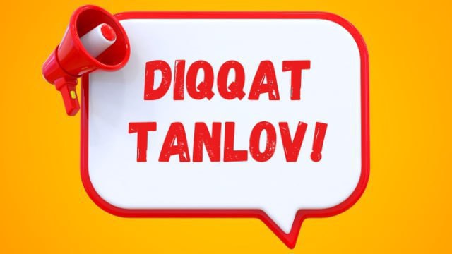 ***📣******📣******📣***DIQQAT TANLOV!!!