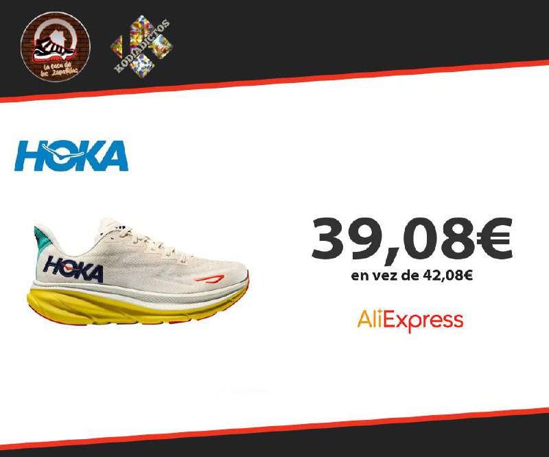 [***?***](https://images.bytelix.com/wp-content/uploads/2024/09/telegram_kodiadictos_172613536068.jpg) **Hoka-Zapatillas deportivas para correr para hombre y mujer, calzado deportivo transpirable con amortiguación, para maratón y carretera, Original, 9** …