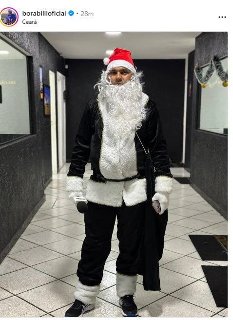 Pq nao existe Papai Noel preto?