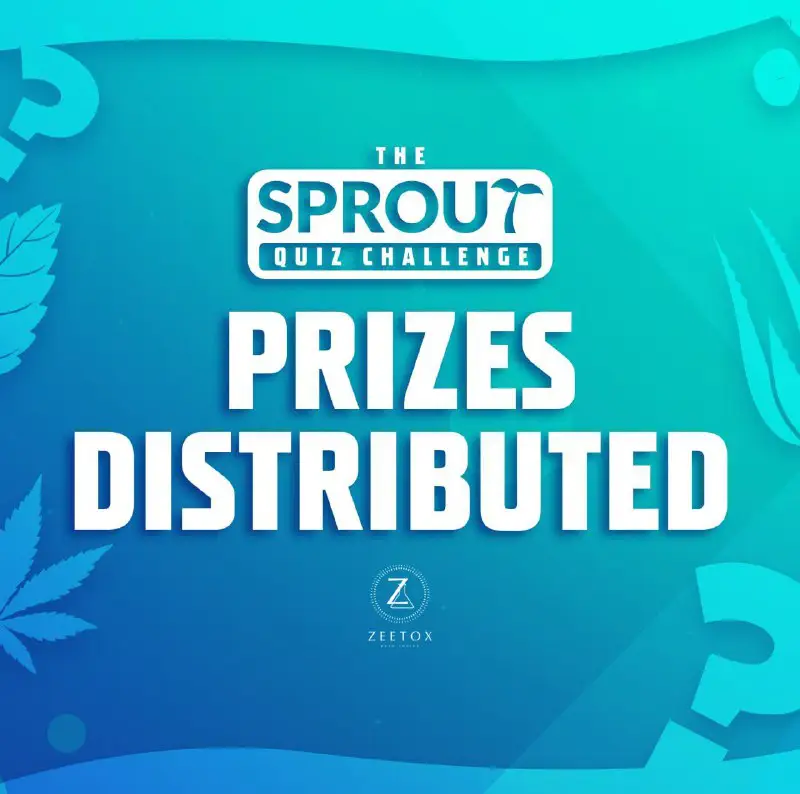 Exciting update, winners of the Sprout …