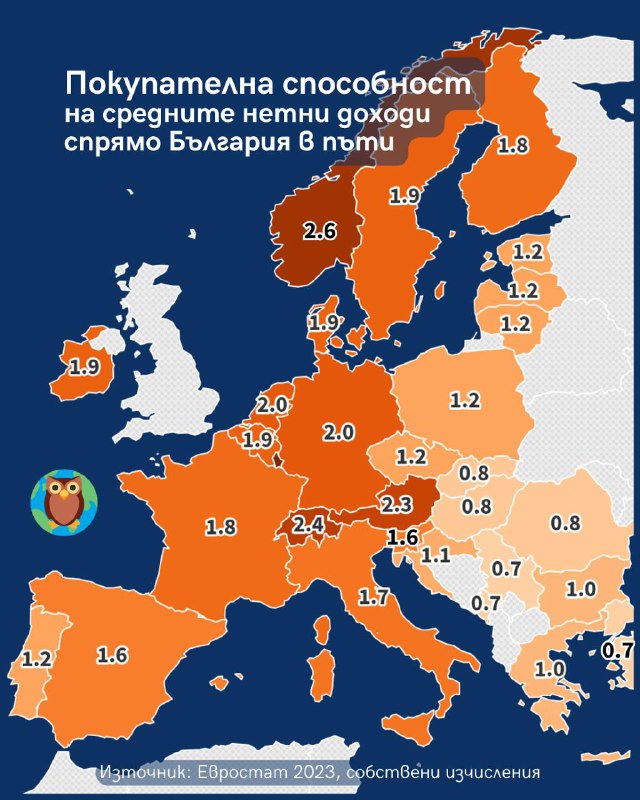 Европейската статистика измерва разликите между средното …