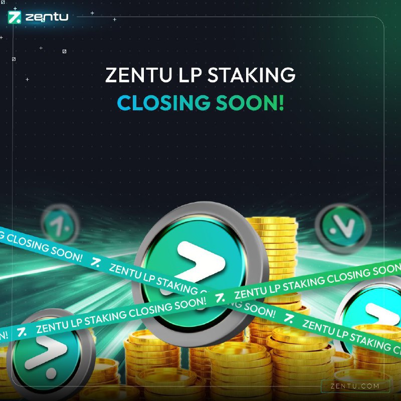 ***🤖*** Zentu LP Staking closes tomorrow, …