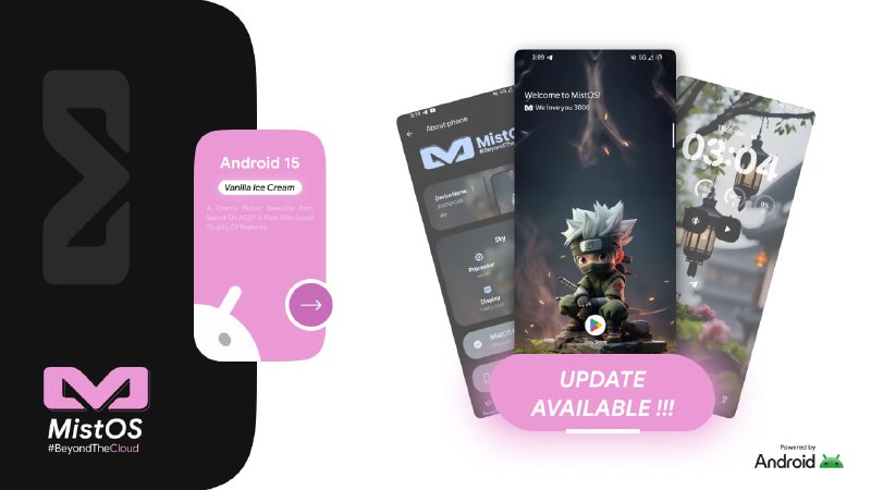 MistOS 3.3 Avnil | Android 15 …