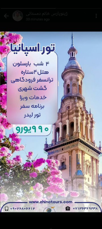 آژانس مسافرتی ژینو پارس