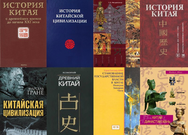 Подборка книг по истории Китая: