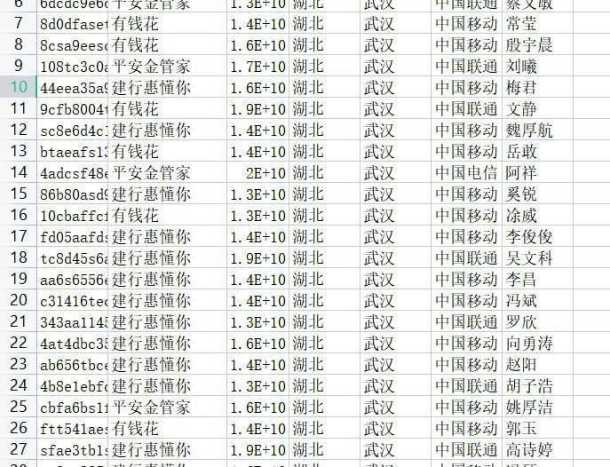 MD5过实名。全行业提取